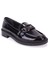 DZA07-863701 Siyah Rugan Günlük Loafer Kadın Ayakkabı 1