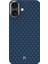 iPhone 17 Uyumlu Kılıf M-Safe Şarj Özellikli Armorair Armorgrid Serisi Kevlar Kapak Mavi 2