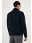 Slim Fit Ceket Yaka Astarlı Kaşe Kaban Erkek Kaban 58400347 7