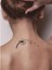 Nefis Görünüm Karahindiba Çiçeği Tattoo Geçici Dövme Şablonları Kına Kalıpları 2