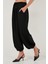 Oversize Bağlamalı Balon Paça Saten Şalvar Pantolon Bayan Pantolon 68351199 4
