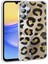 Qep Samsung Galaxy A15 Gold Leopar Kapak 1