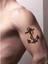 Hayallere Demir At Çapa Tattoo Geçici Dövme Şablonları Kına Kalıpları 2