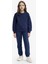 Kız Çocuk Standart Fit Basic Düz Beli Lastikli Okul Jogger Eşofman Altı Y1226A625AU 3