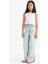 Kız Çocuk Wide Leg Yırtık Detaylı Geniş Paça Jean Pantolon Z4708A625SP 2