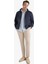 Slim Fit Dar Kesim Dik Yaka Astarlı Fermuarlı Cepli Süet Mevsimlik Baharlık Mont D1524AX25AU 5