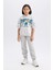 Kız Çocuk Basic Düz Jogger Eşofman Altı D7009A824WN 1