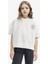 Kız Çocuk Oversize Geniş Kalıp Bisiklet Yaka Kısa Kollu Baskılı Sweatshirt E1879A825SM 1