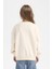 Kız Çocuk Relax Fit Bisiklet Yaka Baskılı Sweatshirt D7058A824WN 3