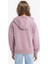 Kız Çocuk Relax Fit Kapüşonlu Basic Düz Sweatshirt F0008A825AU 4