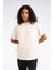Tena Tee Ekru Kadın Kısa Kol T-Shirt 8