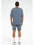 Desce Tee Petrol Erkek Kısa Kol T-Shirt 10