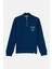 Socrates Tennis Club Supersoft Quarter-Zip Sweatshirt - Lacivert 1