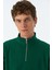 Basic Supersoft Quarter-Zip Sweatshirt - Nefti Yeşil 2