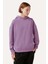 Basic Supersoft Hoodie - Leylak 3