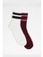 Retrostripes Kadın Çorap - Kırmızı 1
