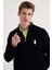 Imparator Penguen Supersoft Quarter-Zip Sweatshirt - Siyah 4