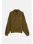 Fil Supersoft Oversize Polo Yaka Sweatshirt - Haki 1