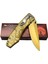 Sibirya Kurt Çakı Gold S-2072A 21 cm 2