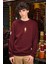 Metin Oktay Supersoft Sweatshirt - Bordo 3