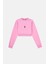 Queen Soft Fleece Crop Sweatshirt - Pembe 1
