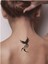 Zümrüd-Ü Anka Tattoo Geçici Dövme Şablonları Kına Kalıpları 2