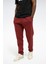 RI LEFT LEG JOGGER Bordo Erkek Eşofman Altı 15