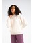 New Id Relax Sl Hoodıe Ekru Kadın Sweatshirt 9