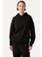 Basic Super Soft Hoodie - Siyah 5