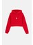 Yavru Imparator Penguen Supersoft Crop Hoodie - Kırmızı 1