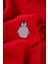 Yavru Imparator Penguen Supersoft Crop Hoodie - Kırmızı 2