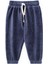 Fitilli Kadife Jogger Pantolon 1-10 Yaş Lacivert 1