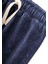 Fitilli Kadife Jogger Pantolon 1-10 Yaş Lacivert 3