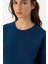 Basic Supersoft Sweatshirt - Lacivert 1
