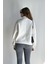 Kadın Balıkçı Yaka Uzun Kollu Basic Sweatshirt 7