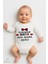 Üzgünüm Anne Aynı Adama Aşığız Yazılı Uzun Kollu Çıtçıtlı Bebek Body Zıbın %100 Pamuk Unisex Body 2