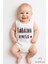“babasının Kıymetlisi” Yazılı Kolsuz Bebek Body Pamuk Yazlık Çıtçıtlı Zıbın Tulum 03-24AY 1