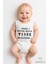 Uykusuz Gecelere Hazır Ol Teyze Ben Geliyorum Yazılı Pamuk Kolsuz Bebek Body Zıbın Tulum 1