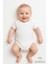 5’li Set Kısa Kollu Bebek Zıbın Pamuk Çıtçıtlı Body Beyaz Unisex Bebek Iç Giyim 03-24 Ay 3