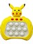 Işıklı Popit Oyun Konsolu Pop It Oyuncak Pikachu Model Pikaçu Konsol 1