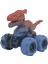 Sürtmeli Dinazor Arabalar 12 cm - H-20 - Parasaurolophus - Mavi 3