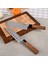 Asya Serisi 2 Parça Şef Bıçağı Seti -Santoku -Nakiri 1