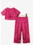 Fuşya Pullu Kız Çocuk Alt Üst Takım - Effie 6