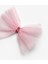 Pembe Simli Bağlamalı Kız Çocuk Tül Klips Toka 4