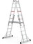 2x6 Basamaklı Doublex - A Tipi Çift Taraflı Sürgülü Merdiven Ta002 3