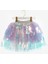 Lila Büyük Pullu Kız Çocuk Etek - Stacy 6