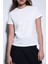 Ekru Basic Kadın T-Shirt 5