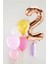 Rose 2 Rakamı Püsküllü Balon Seti 101 cm 5 Renkli Balon 2