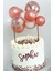 Rose Balon Pasta Süsü Doğum Günü Partisi ve Özel Gün Kutlamaları İçin Şık Tasarım 3