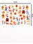 Çok Renkli Winnie The Pooh Kız Çocuk Tırnak Sticker 5